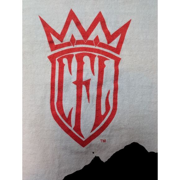 VTG West Coast Chopper CFL Series Skull Fire Flame Long Sleeve TShirt XXL Harley - Picture 3 of 9